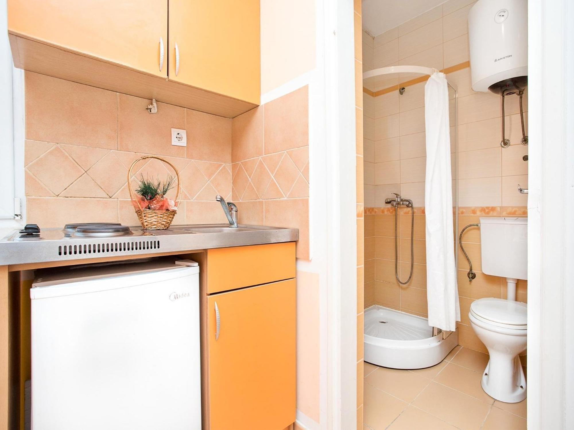 Apartments Mik5 - Famous Beach Jaz Budva Rom bilde
